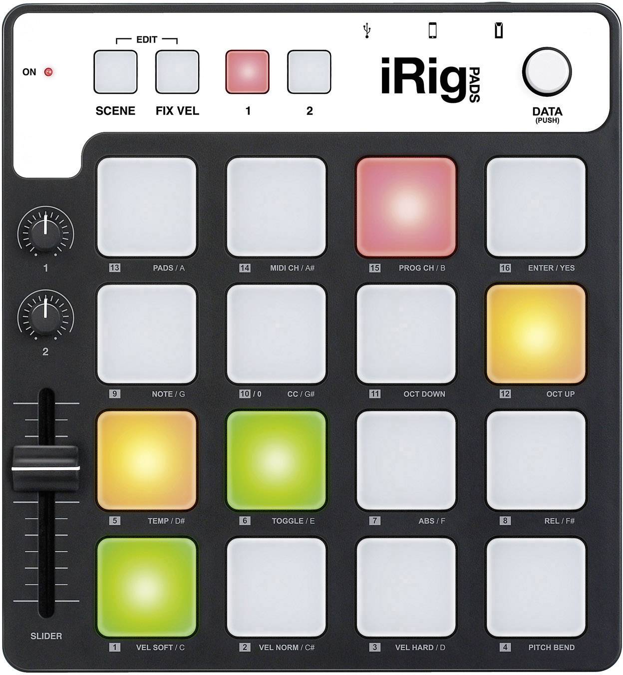 IK Multimedia iRig Pads MIDI-Controller