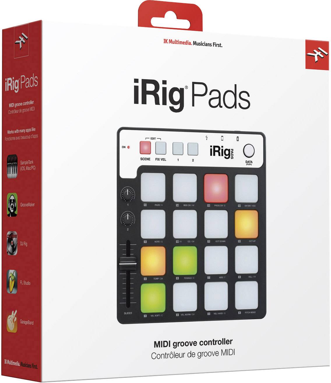 IK Multimedia iRig Pads MIDI-Controller