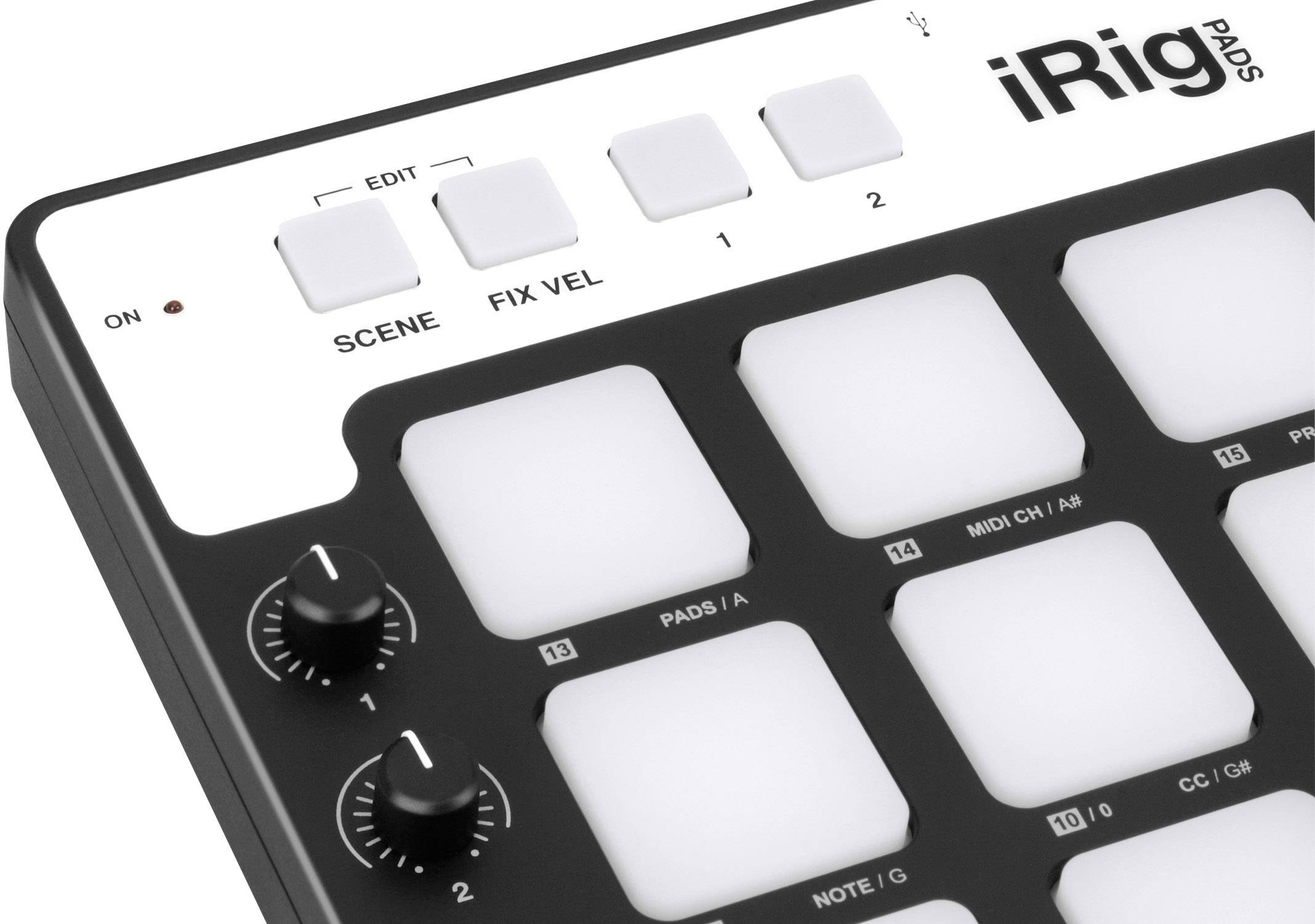 IK Multimedia iRig Pads MIDI-Controller