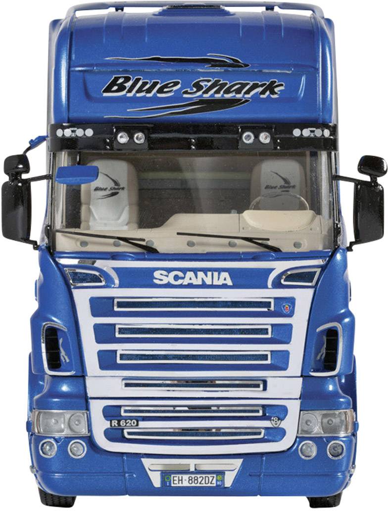 1:24 LKW SCANIA R620 BLUE SHARK BAUSATZ