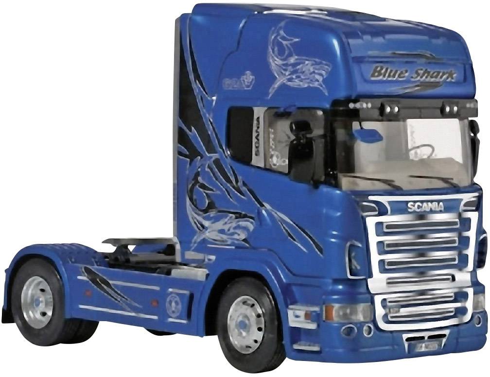 1:24 LKW SCANIA R620 BLUE SHARK BAUSATZ