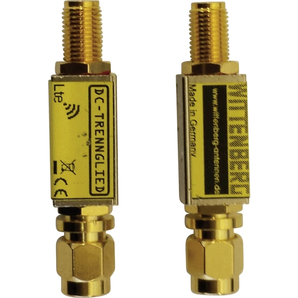Wittenberg Antennen Antennenadapter RP-SMA-Buchse, RP-SMA-Stecker DC Wittenberg Antennen Antennenadapter RP-SMA-Buchse, RP-SMA-Stecker DC