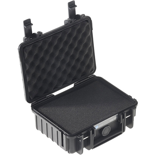 B & W International Outdoor Koffer outdoor.cases Typ 500 2.3l (B x H x T) 230 x 180 x 90mm Schwarz 500/B/SI