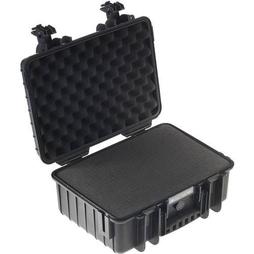 B & W International Outdoor Koffer outdoor.cases Typ 4000 16.6l (B x H x T) 420 x 325 x 180mm Schwarz 4000/B/SI