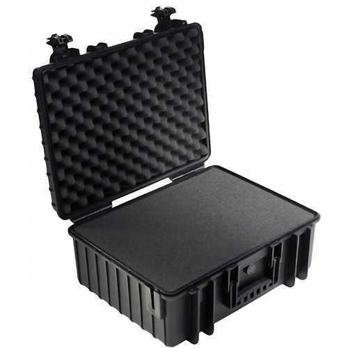 B & W International Outdoor Koffer outdoor.cases Typ 6000 32.6l (B x H x T) 510 x 420 x 215mm Schwarz 6000/B/SI