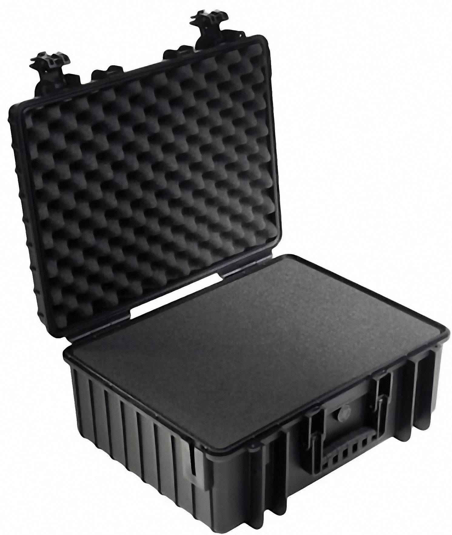 B & W International Outdoor Koffer outdoor.cases Typ 6000 32.6l (B x H x T) 510 x 420 x 215mm Schwarz 6000/B/SI