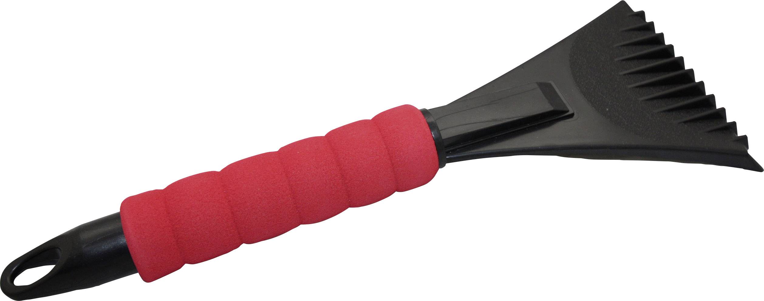 HP Autozubehör Grattoir à givre rouge et noir Kunststoff Eiskratzer / Schneebesen Softgriff (L x B x H) 32 x 11.5 x 3.5cm Schwarz