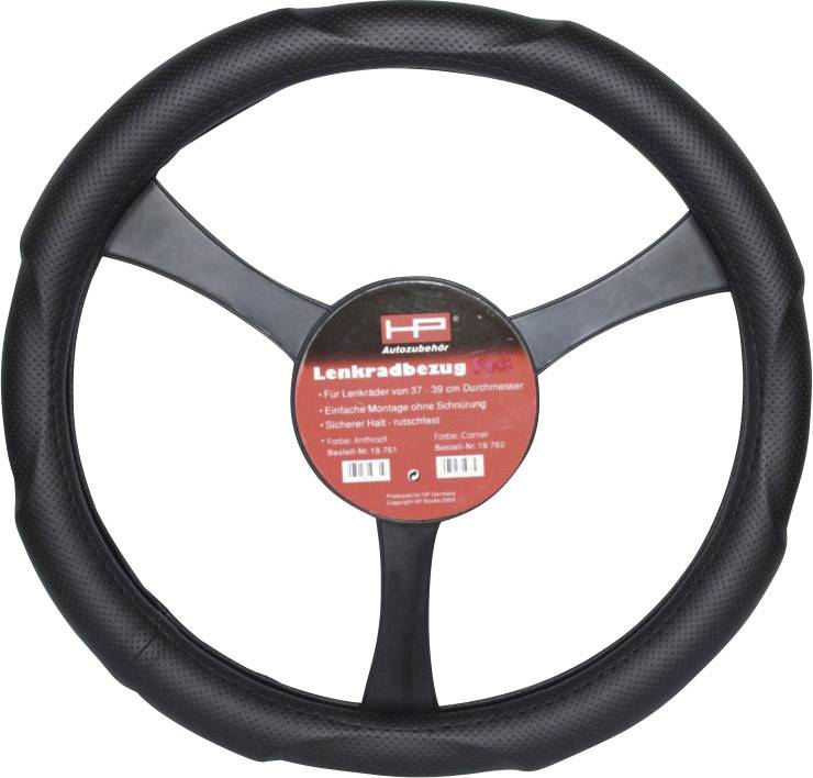 HP Autozubehör Lenkradbezug Sport Lochdesign (L x B) 39 cm x 39 cm Schwarz