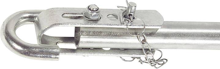 Abschleppstange verz.L1800xB70xH55mm 5,1kg rot/silber HP AUTOZUBEHÖR