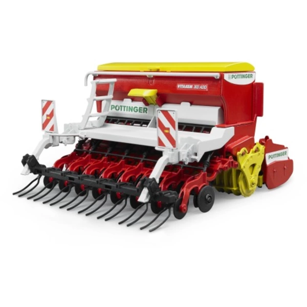 Bruder Pöttinger Vitasem 302ADD Kreiselegge-Sämaschine Fertigmodell Landwirtschafts Modell Bruder Pöttinger Vitasem 302ADD Kreiselegge-Sämaschine Fertigmodell Landwirtschafts Modell