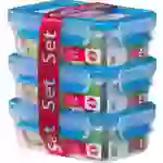 Emsa 508570 CLIP & CLOSE Frischedose 3er Set 2.0, 0,55l 508570 Emsa 508570 CLIP & CLOSE Frischedose 3er Set 2.0, 0,55l 508570