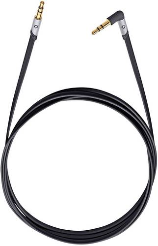 Oehlbach Klinke Audio Anschlusskabel [1x Klinkenstecker 3.5mm - 1x Klinkenstecker 3.5 mm] 1.50m Anth