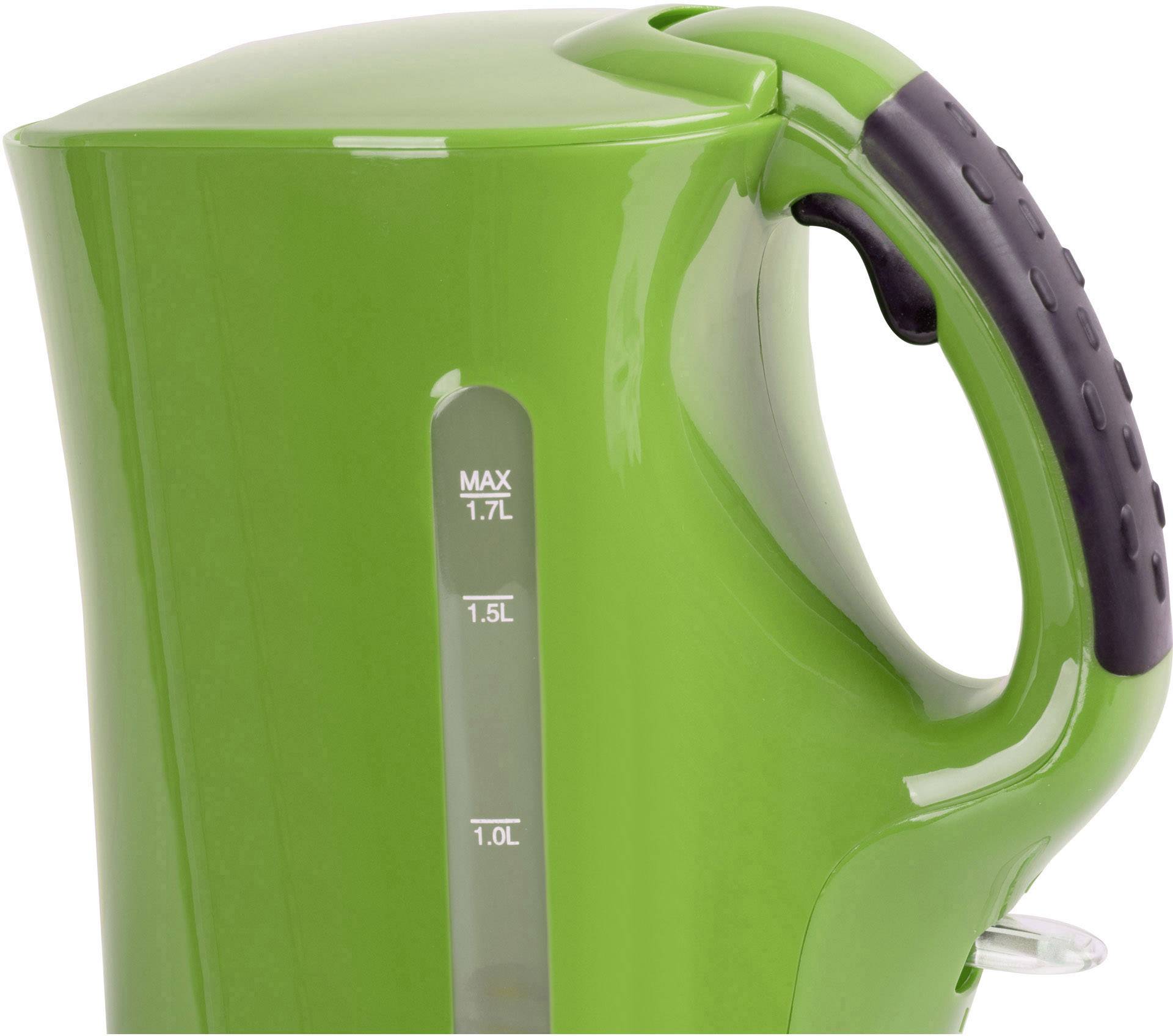 Clatronic WK 3445 Wasserkocher schnurlos Grün