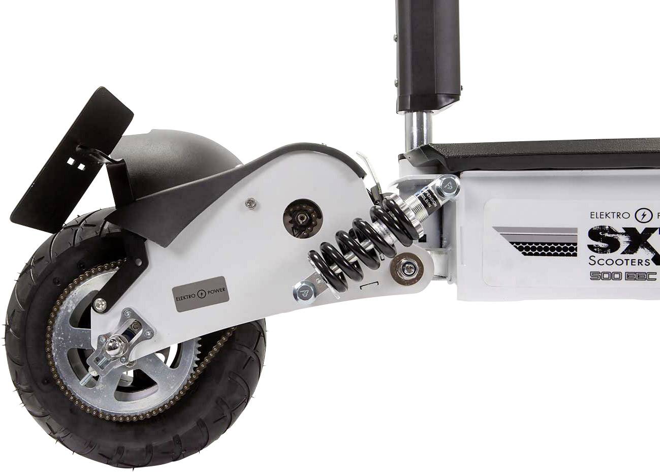 SXT Scooters ESC500EEC.6 E-Scooter Weiß Li-Ion 36V 30Ah Straßenzulassung: Deutschland