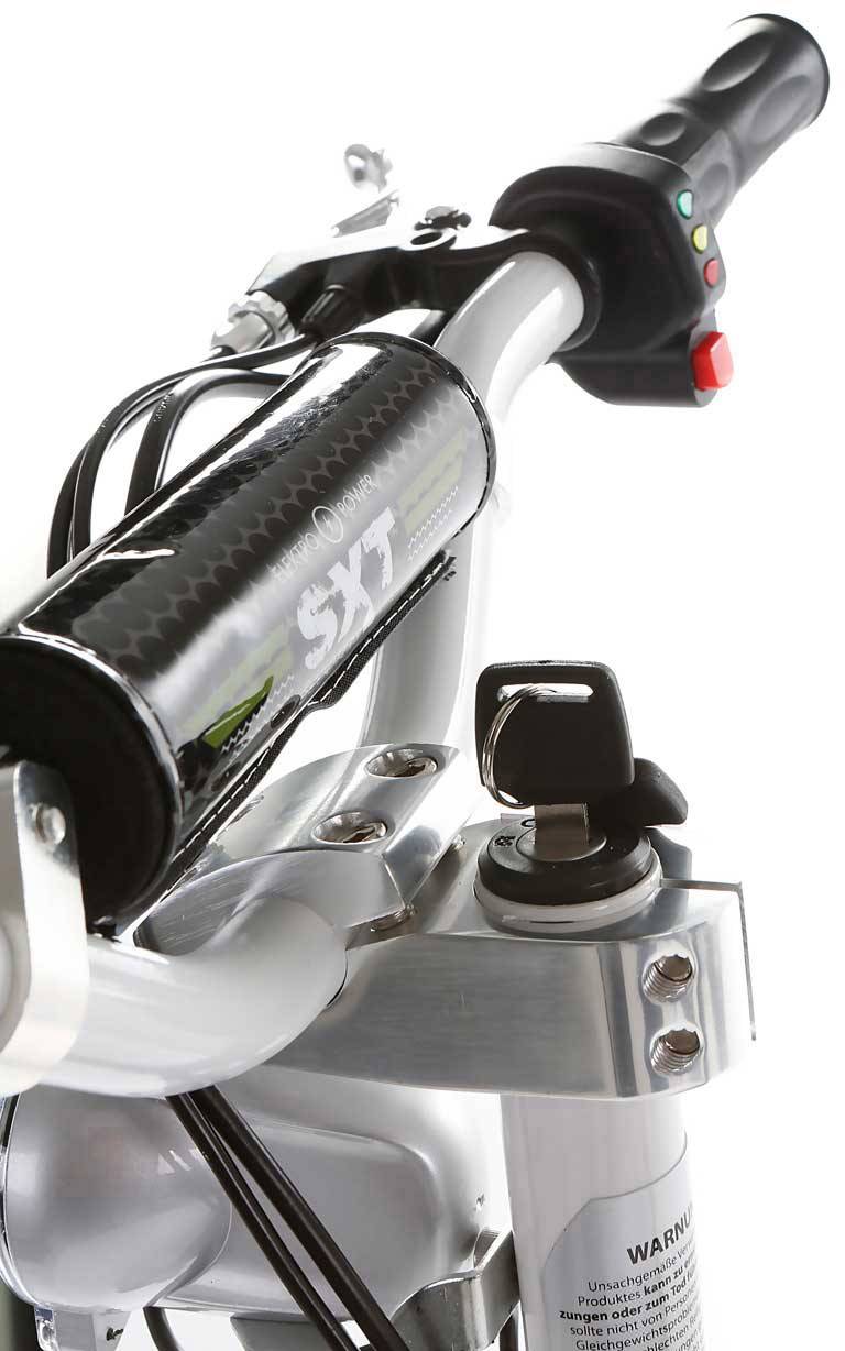 SXT Scooters ESC1000.3 Turbo E-Scooter Weiß Blei 36 V 12 Ah Straßenzulassung: Nein