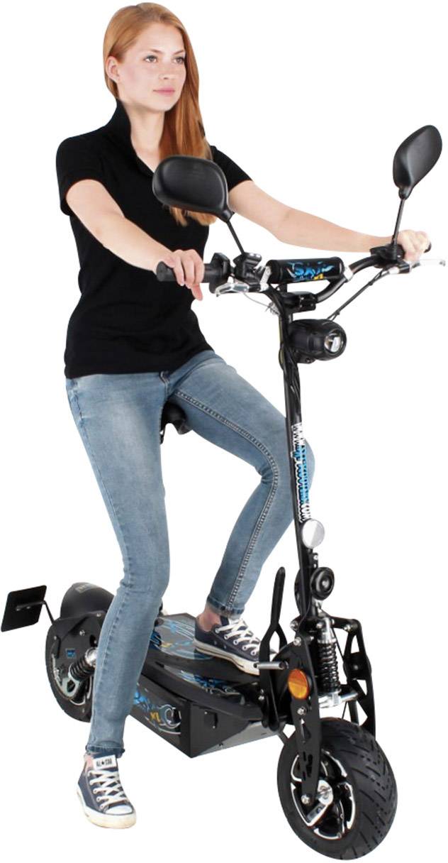 SXT Scooters ESC1000XLEEC.5 E-Scooter Schwarz Li-Ion 48V 30Ah Straßenzulassung: Deutschland