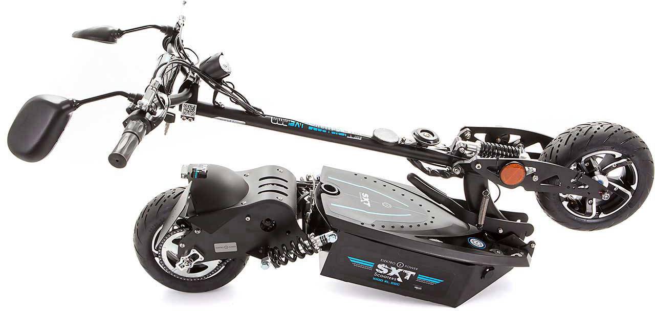 SXT Scooters ESC1000XLEEC.5 E-Scooter Schwarz Li-Ion 48V 30Ah Straßenzulassung: Deutschland