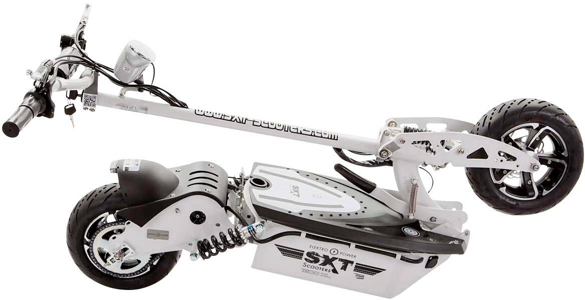 SXT Scooters ESC1000XL.3 E-Scooter Weiß Blei 48V 12Ah Straßenzulassung: Nein