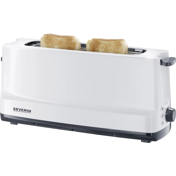 Severin AT 2232 Langschlitztoaster mit eingebautem Brötchenaufsatz Weiß Severin AT 2232 Langschlitztoaster mit eingebautem Brötchenaufsatz Weiß