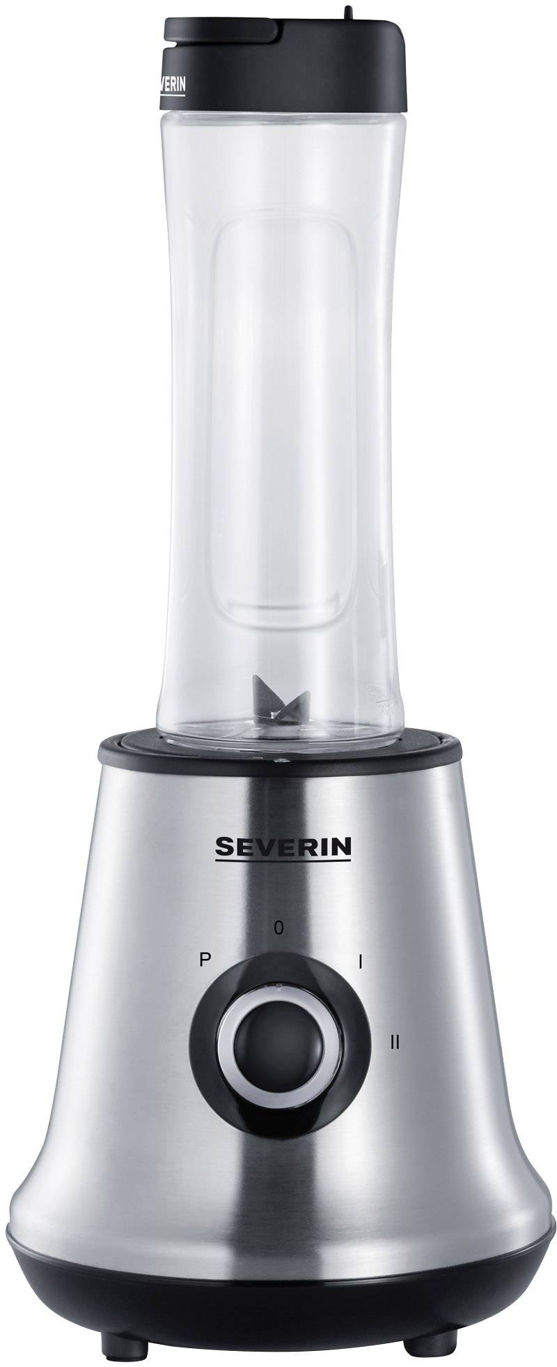 Severin SM 3737 Smoothie-Maker 500 W Edelstahl (gebürstet), Schwarz