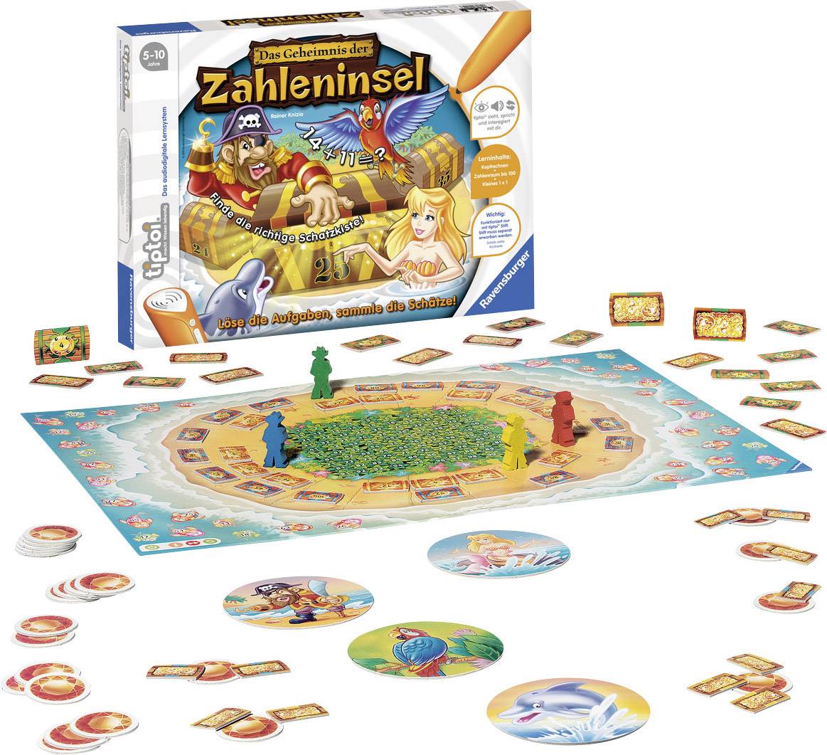 Ravensburger tiptoi® Das Geheimnis der Zahleninsel Das Geheimnis der Zahleninsel 00512