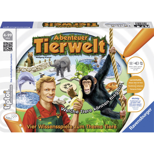 Ravensburger tiptoi® Abenteuer Tierwelt Abenteuer Tierwelt 00513