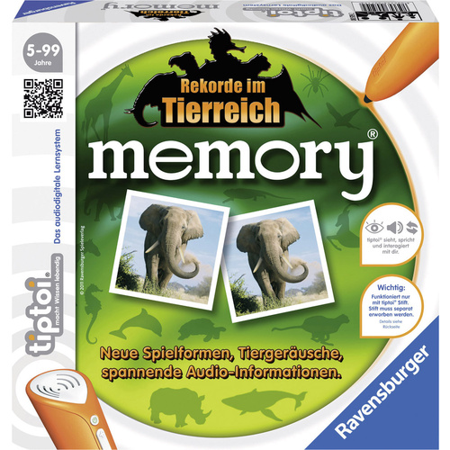 Ravensburger tiptoi® memory® - Rekorde im Tierreich