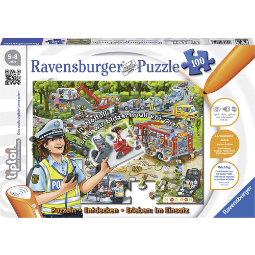 Ravensburger tiptoi® Puzzlen, Entdecken, Erleben: Im Einsatz Puzzlen, Entdecken, Erleben: Im Einsatz 00554