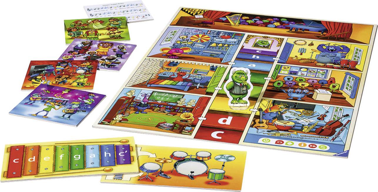Ravensburger tiptoi® Die monsterstarke Musikschule Die monsterstarke Musikschule 00555