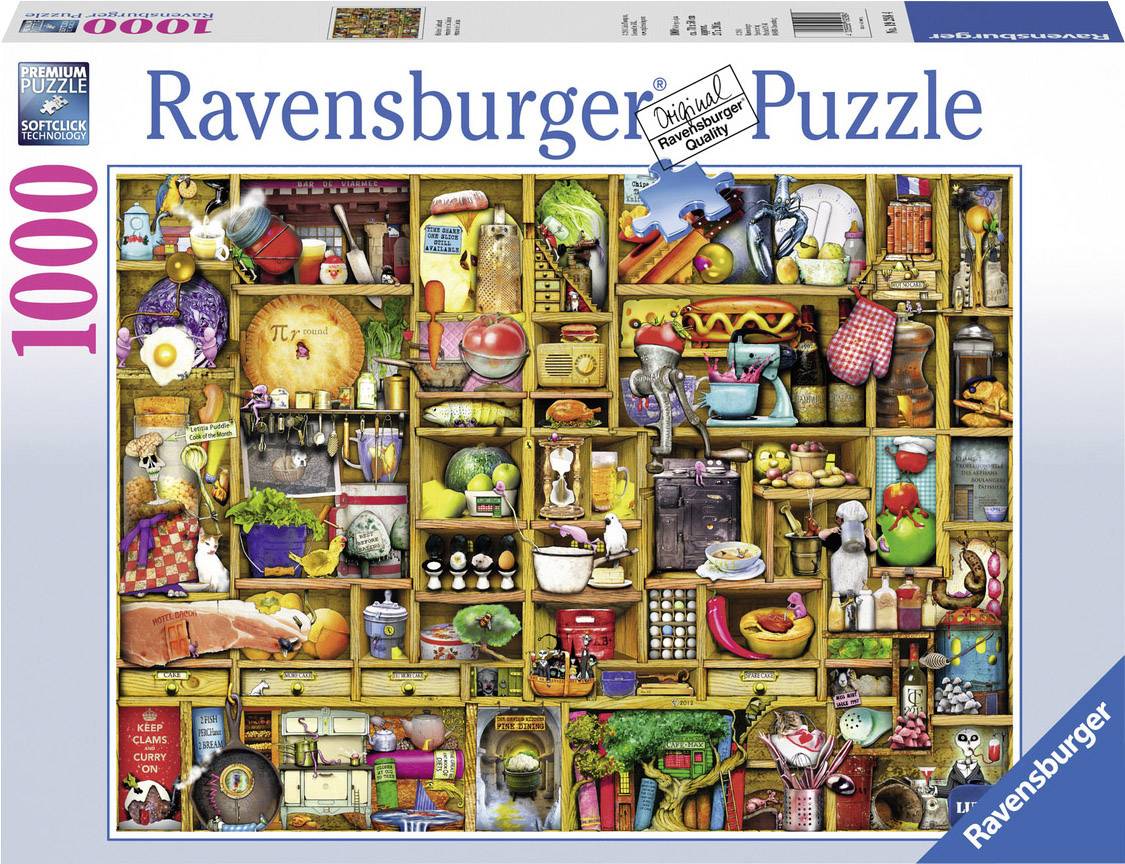 Ravensburger Puzzle Kurioses Küchenregal