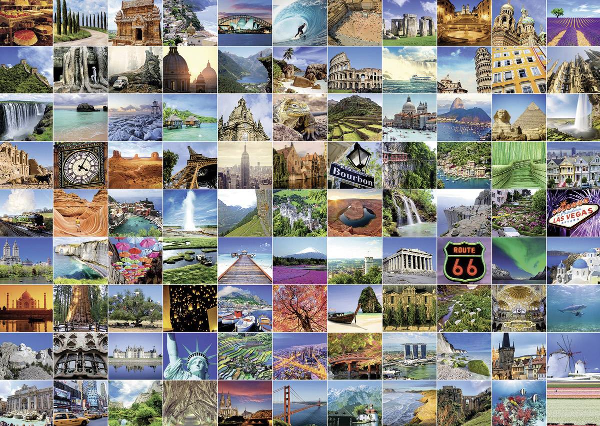 Ravensburger Puzzle 99 Beautiful Places on Earth