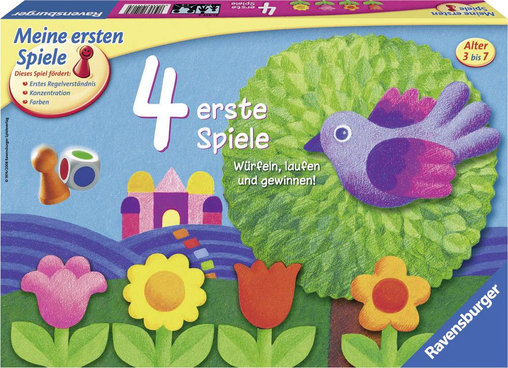 Ravensburger 21417 4 erste Spiele