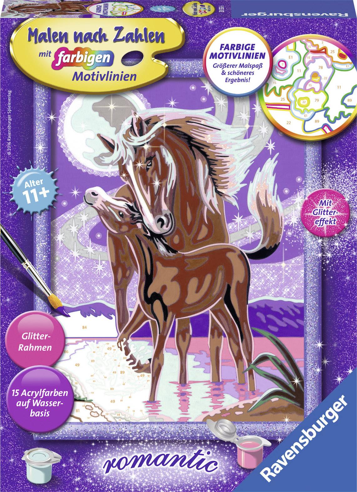 Ravensburger Malen nach Zahlen - Pferdegeflüster