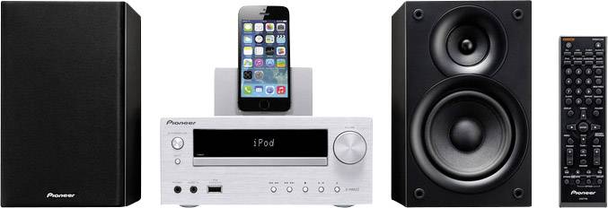 Pioneer X-HM22-S Stereoanlage Silber