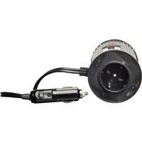 VOLTCRAFT Wandler MSW 150-24-G 150W 24 V/DC - 230 V/AC modifizierte Sinuswelle, Dosenform für Getränkehalter VOLTCRAFT Wandler MSW 150-24-G 150W 24 V/DC - 230 V/AC modifizierte Sinuswelle, Dosenform für Getränkehalter