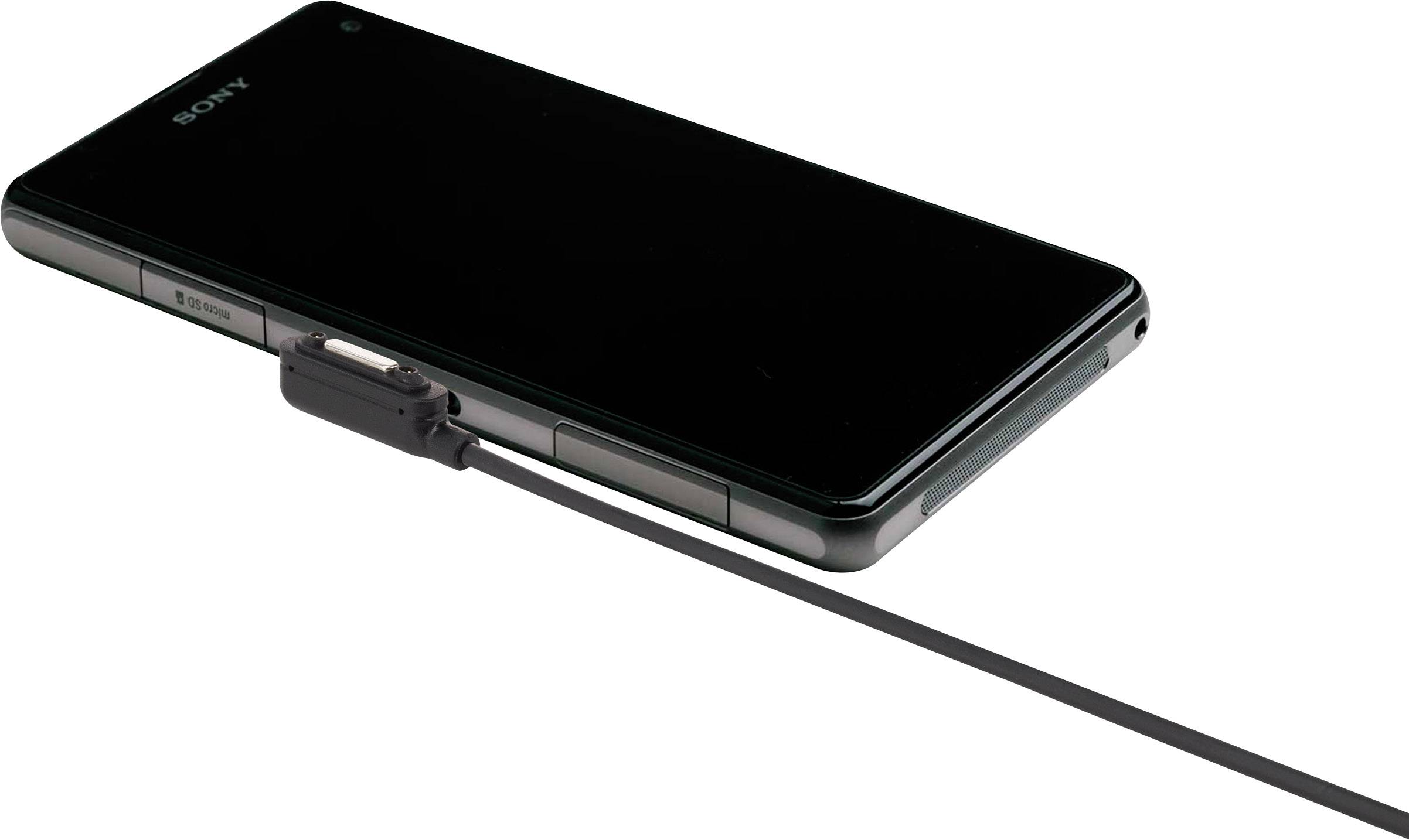 Renkforce Handy Anschlusskabel [1x USB 2.0 Stecker A - 1x Sony Xperia Magnetanschluss] 0.75 m USB 2