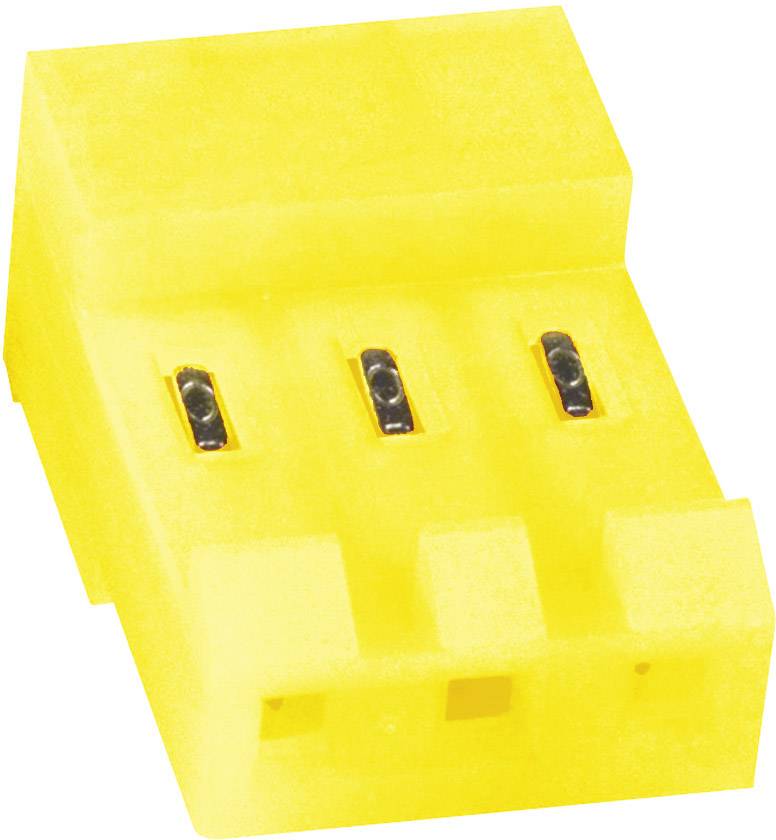 TE Connectivity Buchsenleiste (Standard) MTA-156 Polzahl Gesamt 4 3-644465-4