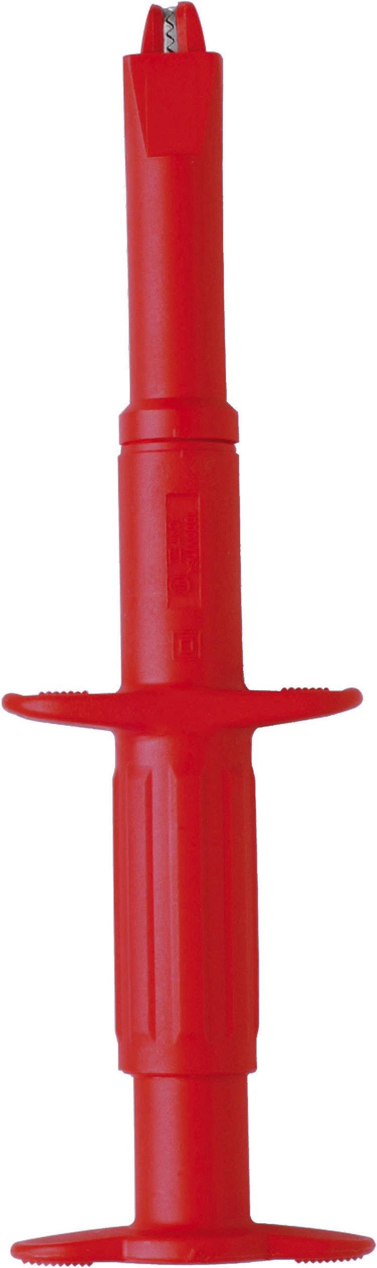 Benning TA 3 Sicherheits-Messleitungs-Set Lamellenstecker 4mm Lamellenstecker 4mm 1.00m Rot, Schwarz 1 Set