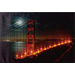 Heitronic Golden Gate 34009 LED-Bild  Golden Gate Bridge LED   Bernstein Bunt