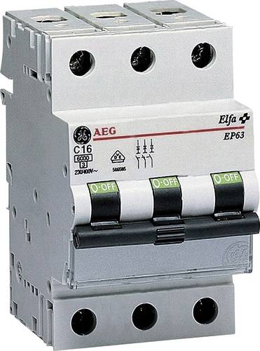 566599 Leitungsschutzschalter 3polig 16A