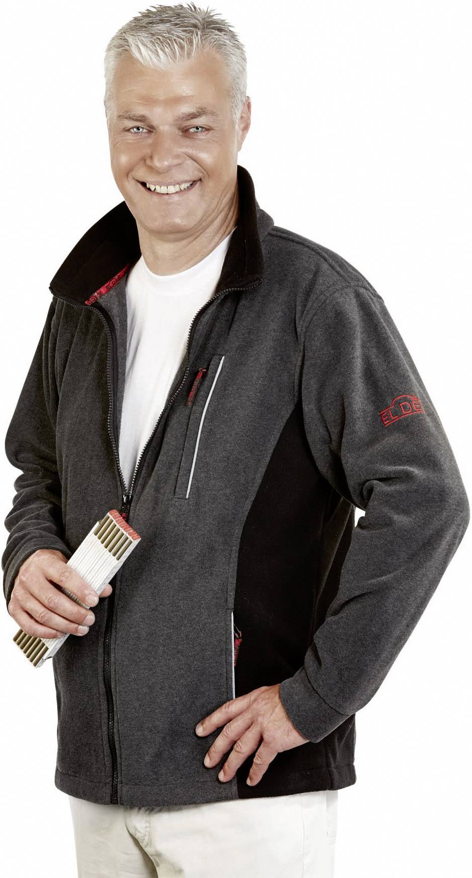 Leipold Doehle 2507-S Faserpelz-Jacke Pamir Kleider-Größe: S Grau, Schwarz