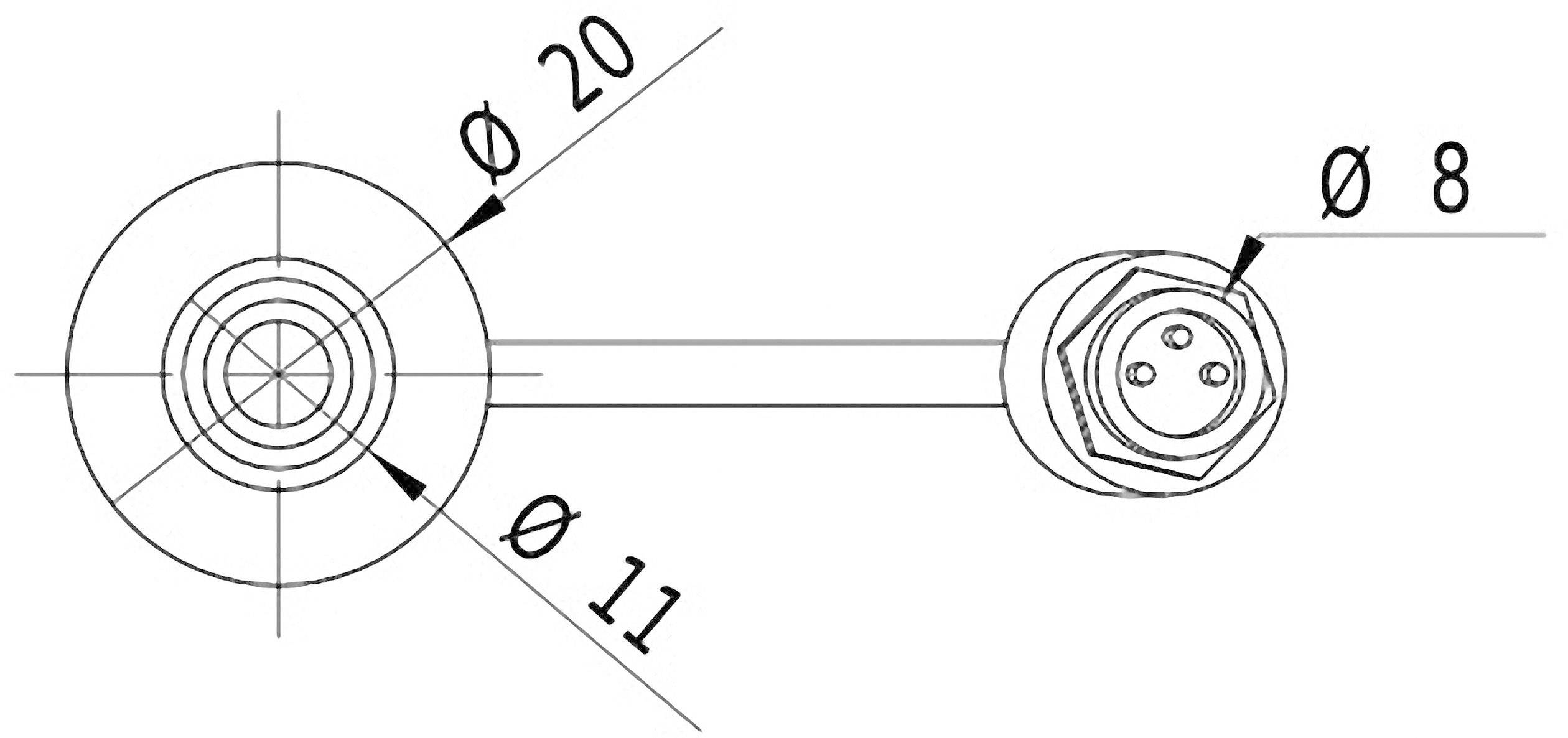 Picotronic Lasermodul Linie Rot 16mW LH650-16-24(20x80)-C500