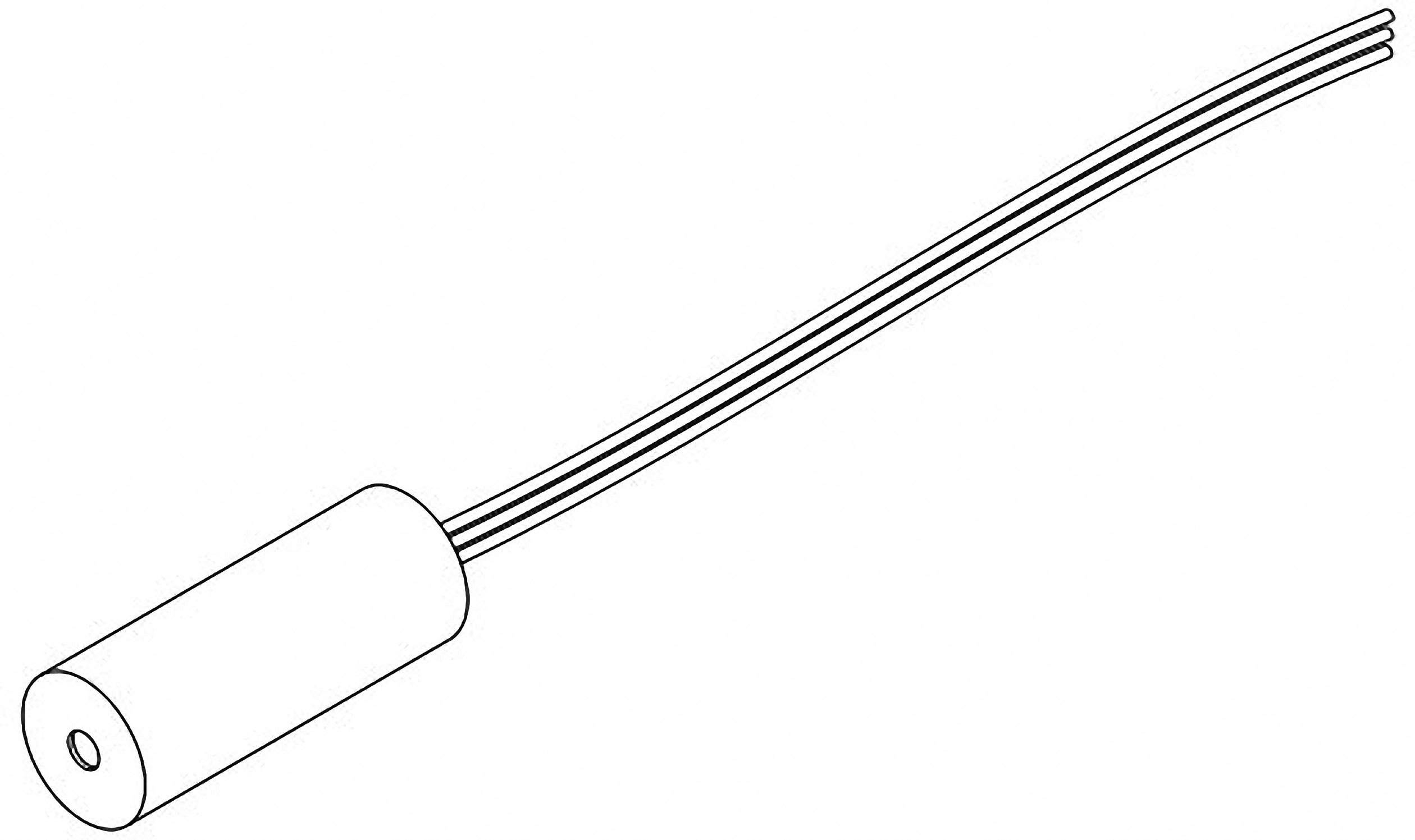 Picotronic Lasermodul Punkt Rot 0.4mW DI650-0.4-3(8x21)-AP