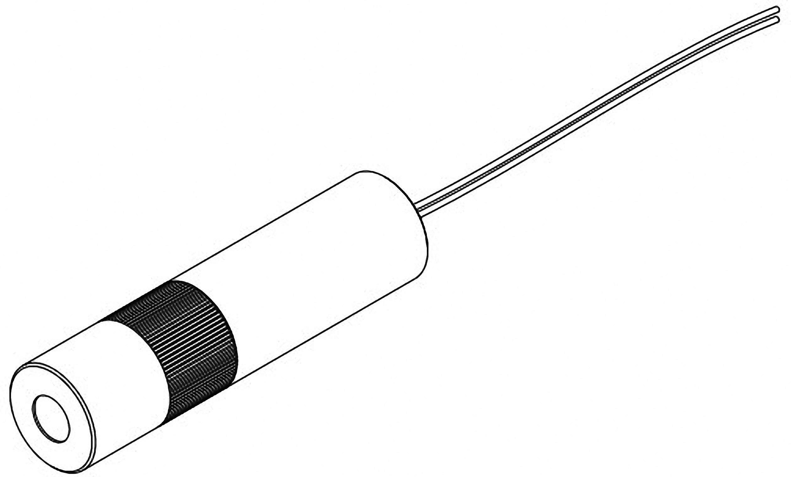 Picotronic Lasermodul Linie Rot 5mW LC650-5-24-F(14x55)