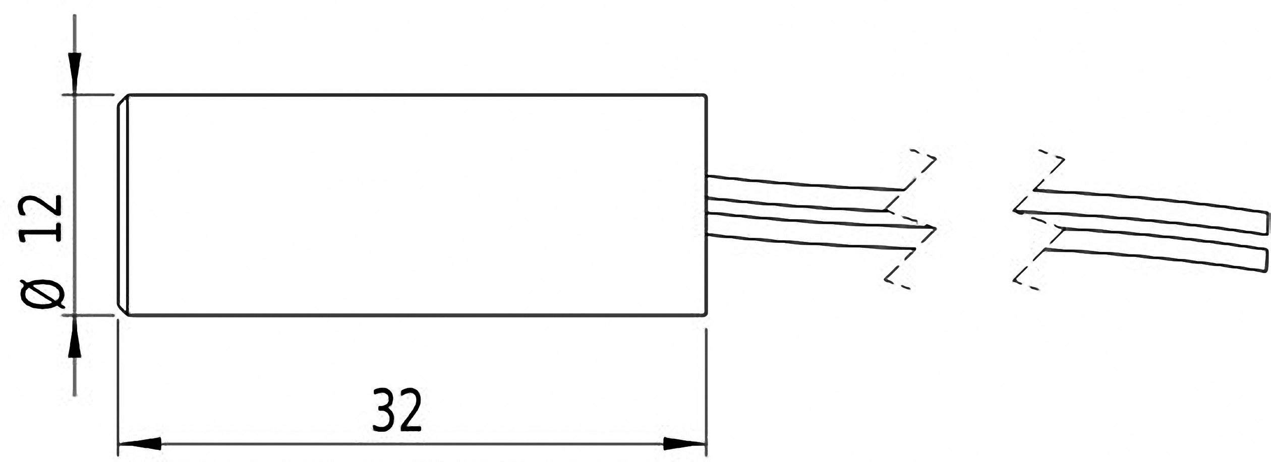 Picotronic Lasermodul Linie Rot 3mW LC635-3-4.5(12x32)