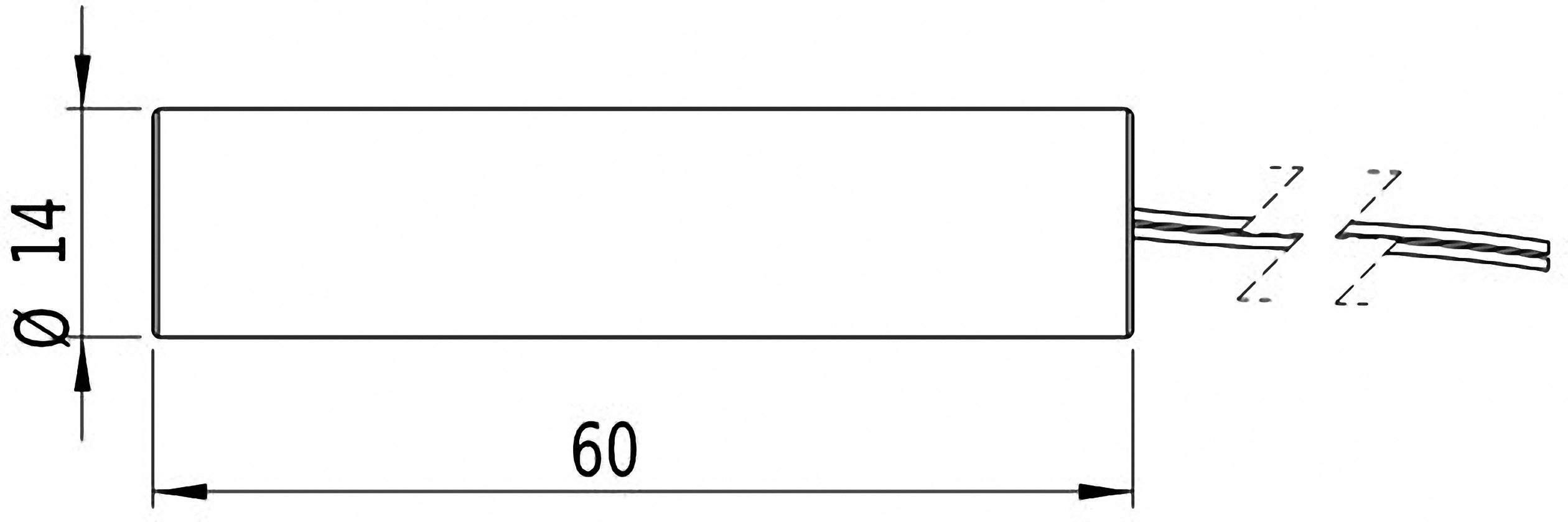 Picotronic Lasermodul Linie Grün 3mW LD532-3-3(14x60)
