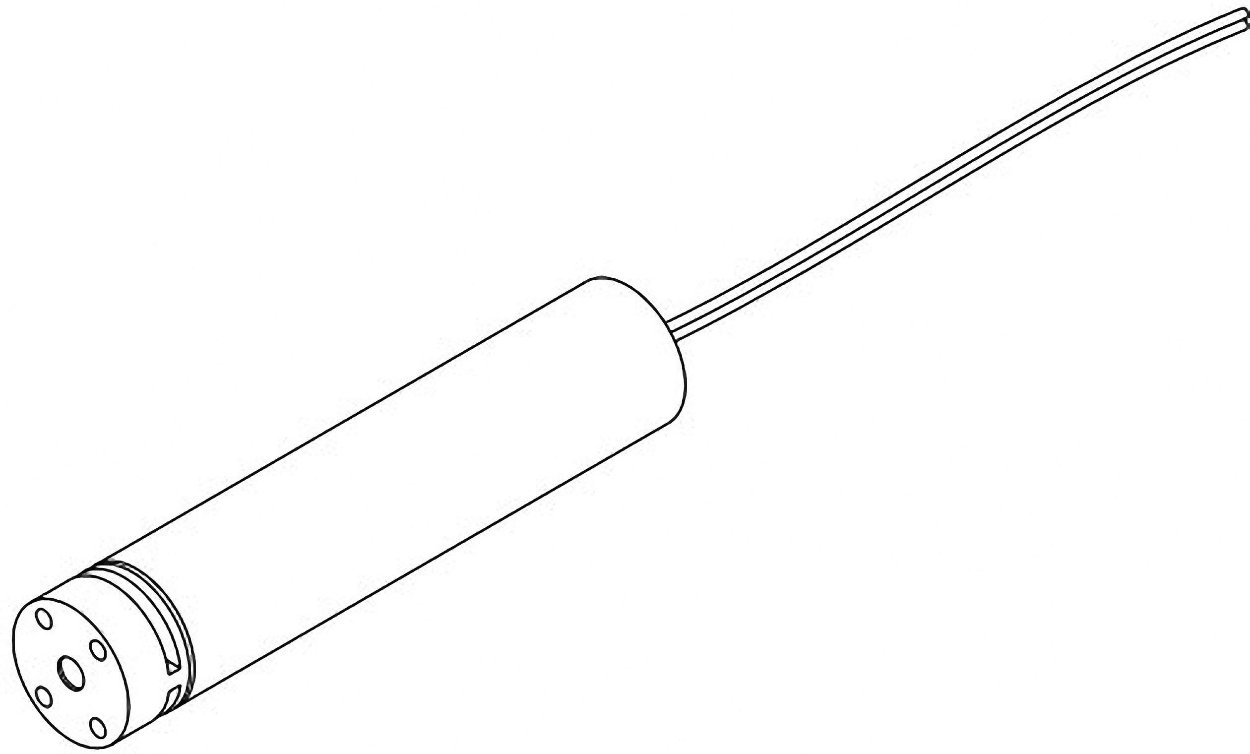 Laserfuchs Lasermodul Linie Grün 5 mW LFL532-5-3(12x60)