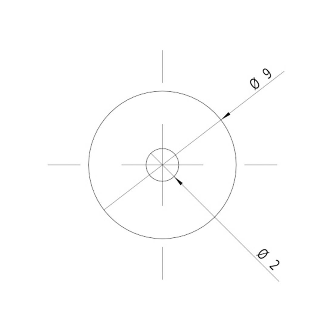 Picotronic Lasermodul Punkt Rot 1mW DI650-1-3(9x21)-F1000-AP