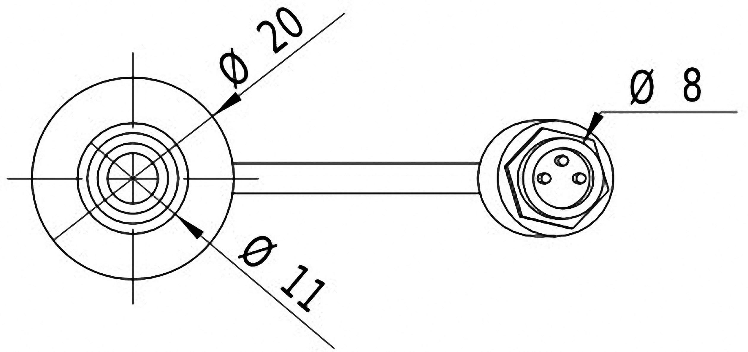 Picotronic Lasermodul Linie Grün 15mW LD532-15-24(20x80)45-PL-C3000