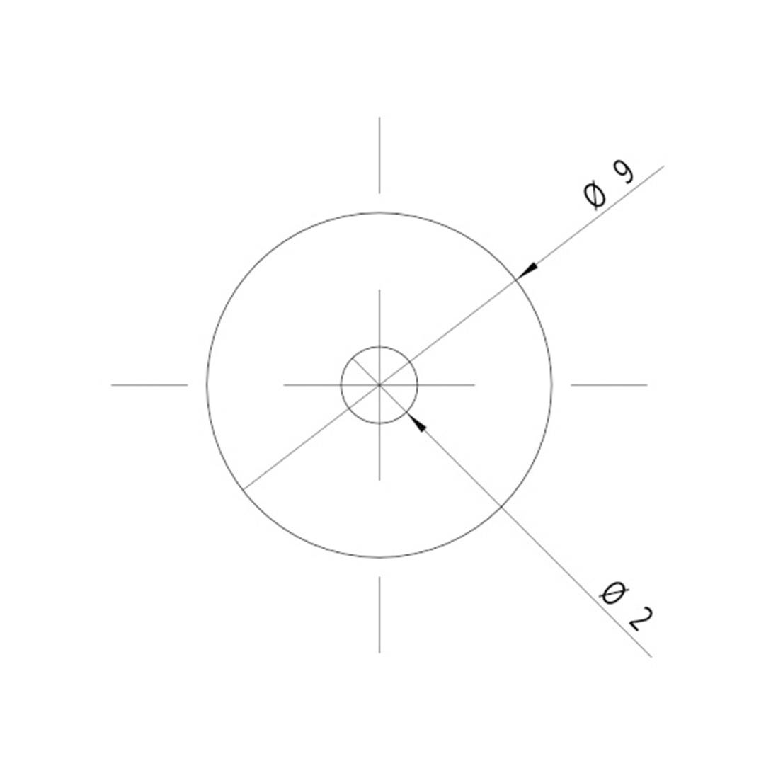 Picotronic Lasermodul Punkt Rot 1mW DI635-1-5(9x21)-F100-AP